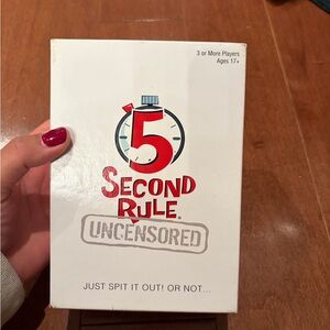 5 Second Rule Uncensored Game